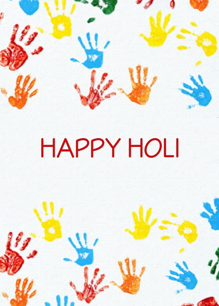 Holi Hands card image