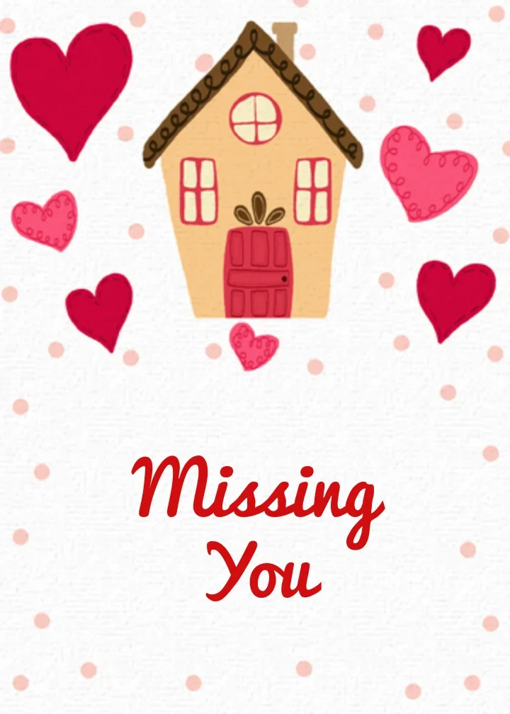 Missing You from Home card image