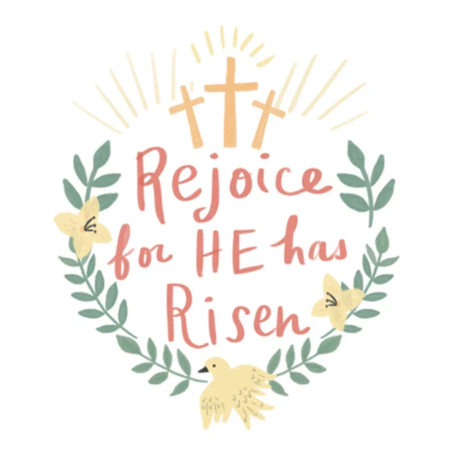 Rejoice For He Has Risen card image