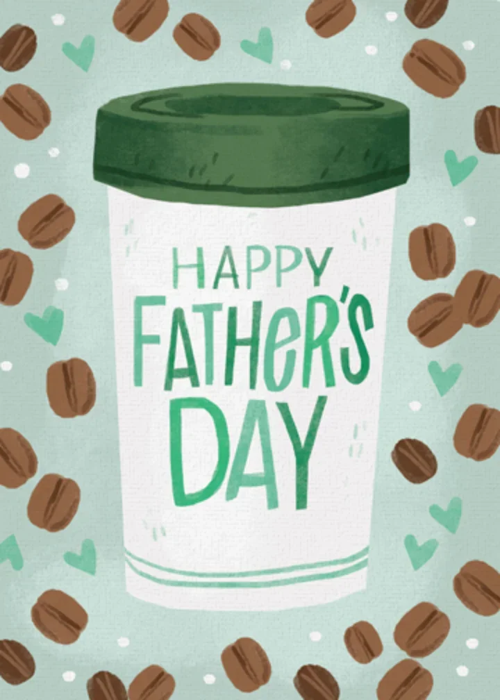 Father's Day Coffee card image