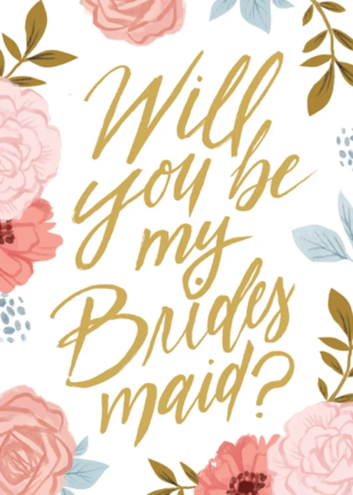 Will You Bridesmaid  card image