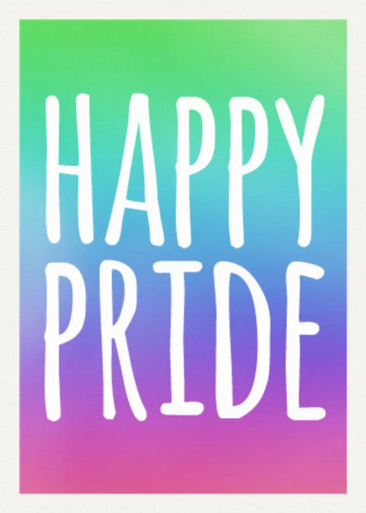 Rainbow Pride card image