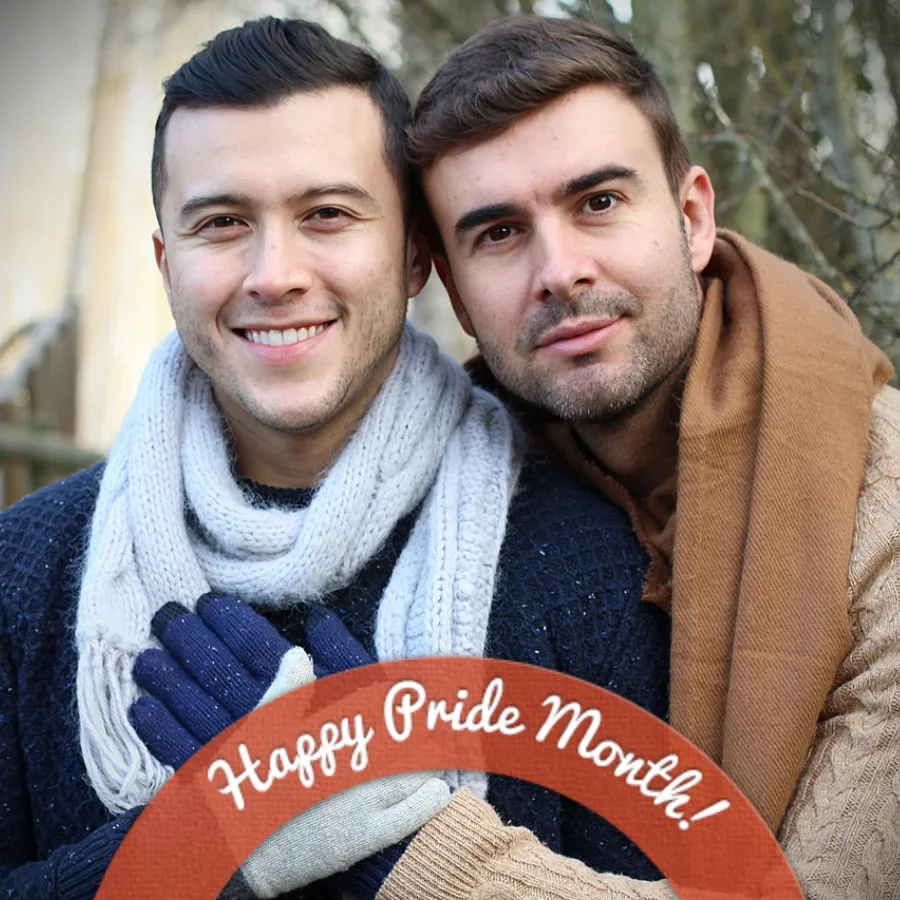 Pride Rainbow Photo card image