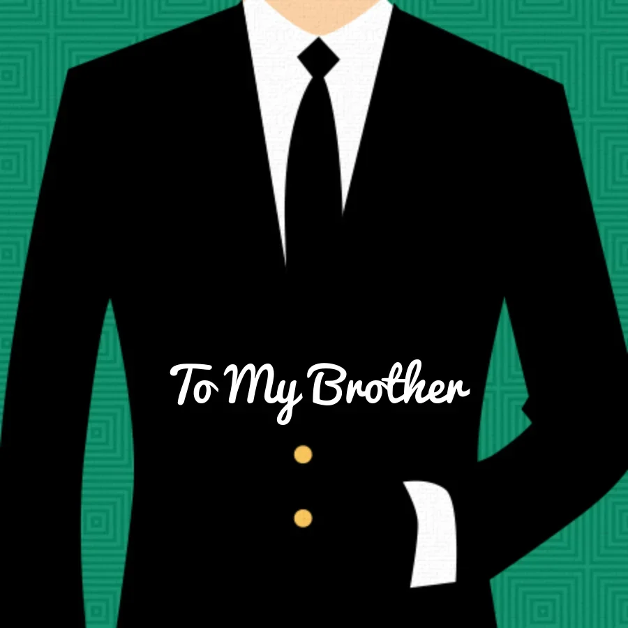 Brother's Day Gentleman card image