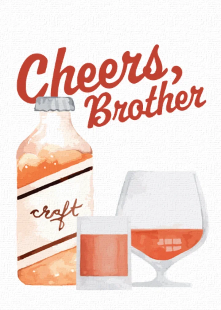 Brother's Day Cocktails card image