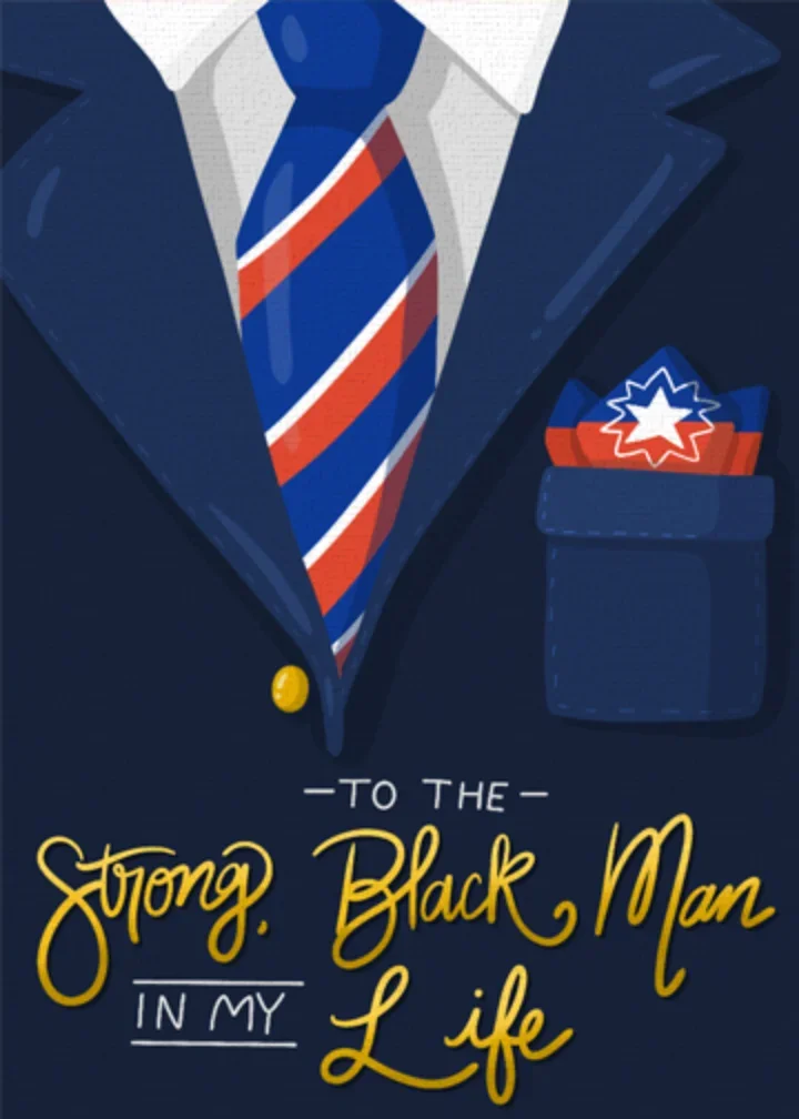 Father's Day Juneteenth card image