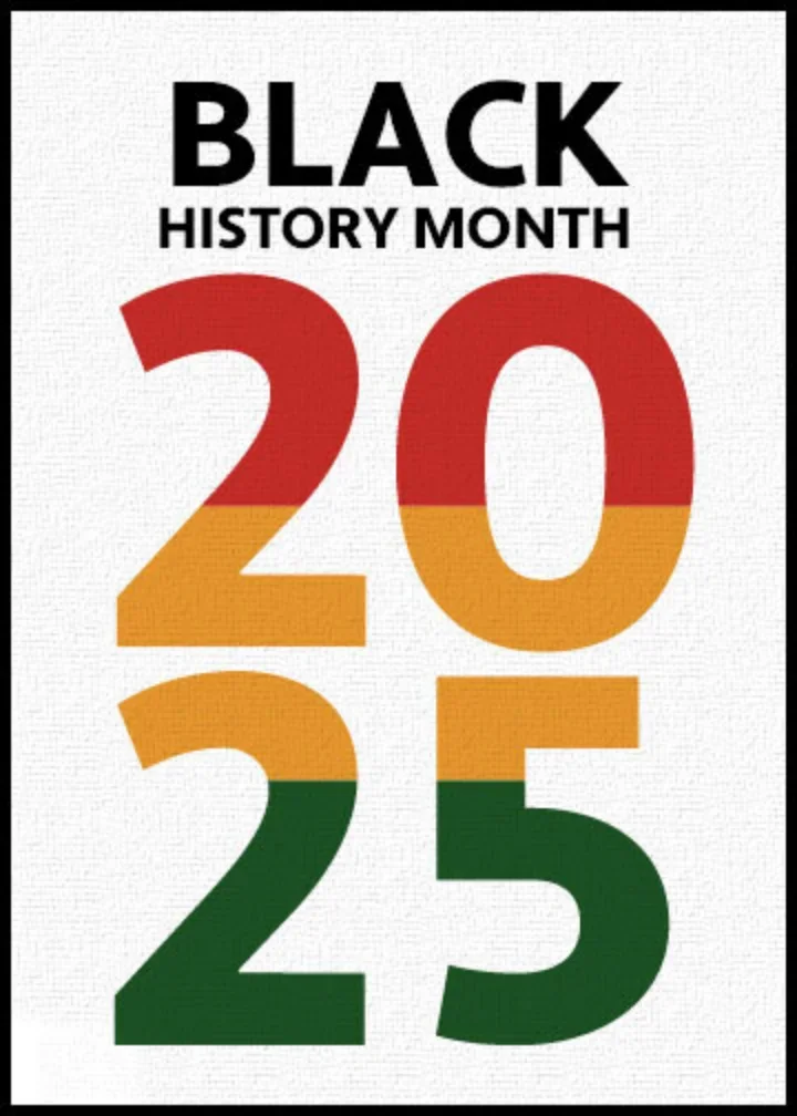 Black History Month 2025 card image