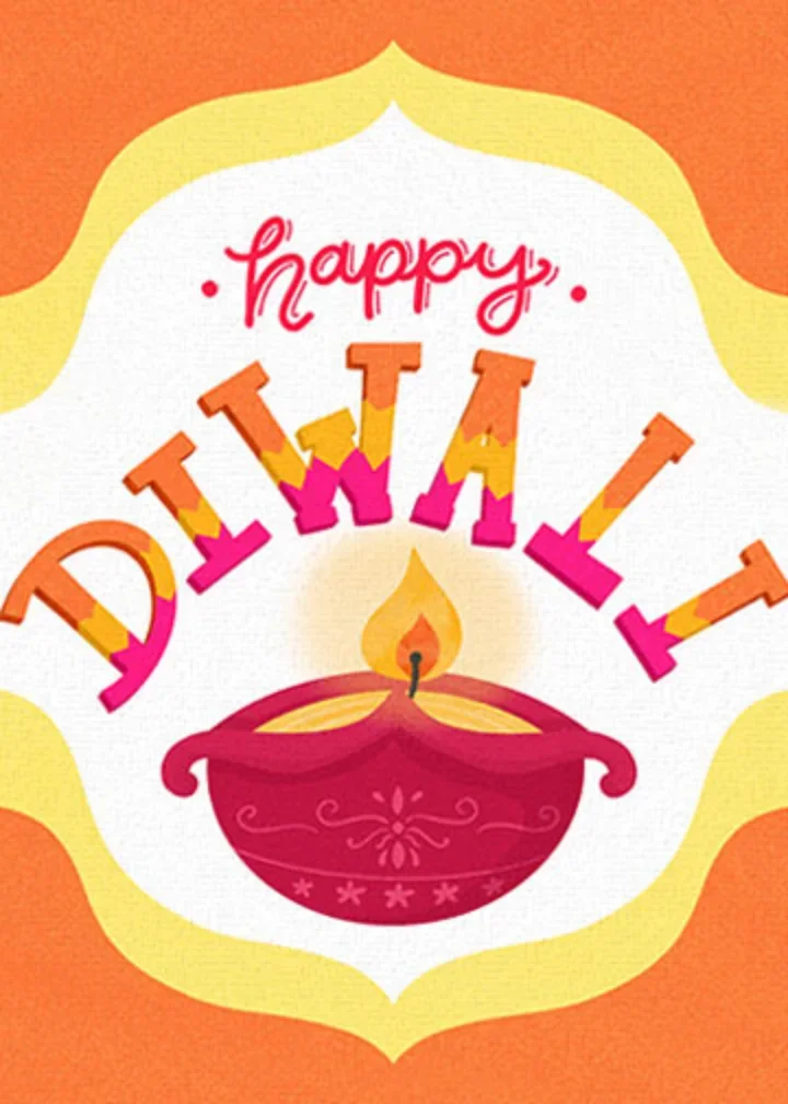 Diwali Candle card image