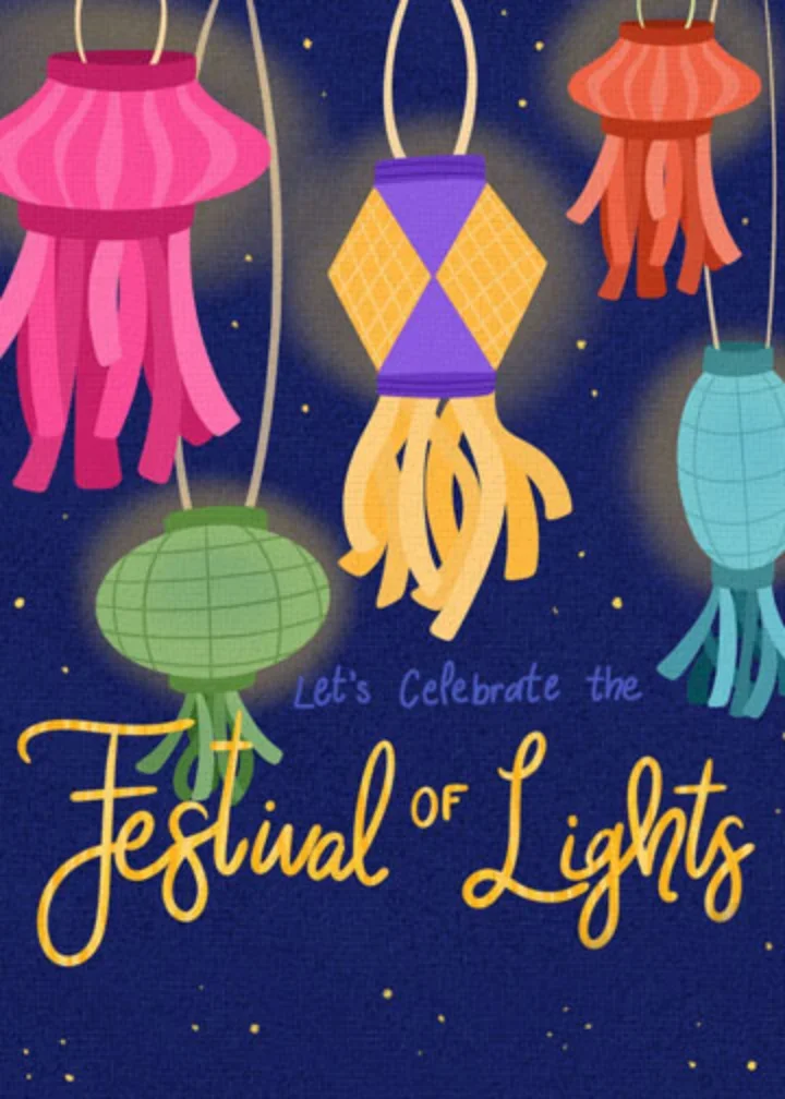 Diwali Lantern card image