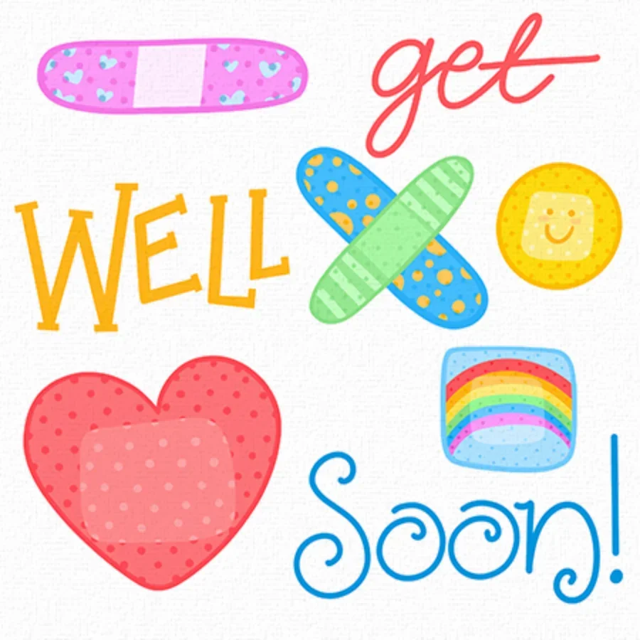 Bandage Get Well card image