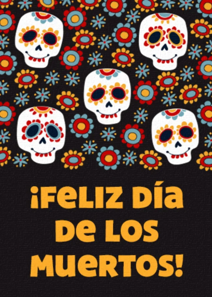 Día de los Muertos card image