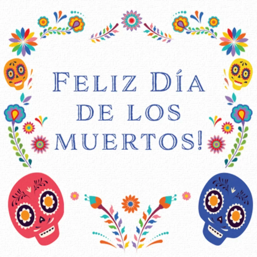 Rainbow Skulls card image