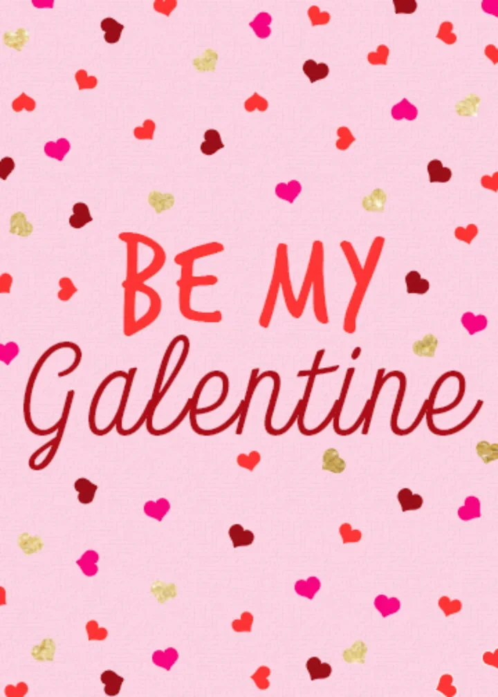 Be My Galentine card image