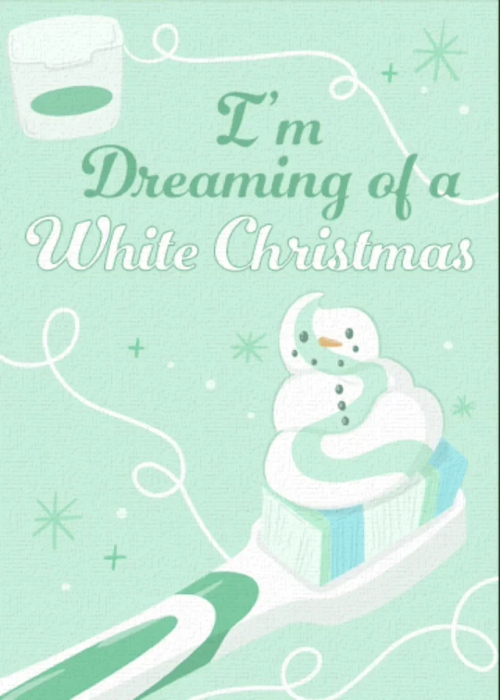 Dentist Christmas card image