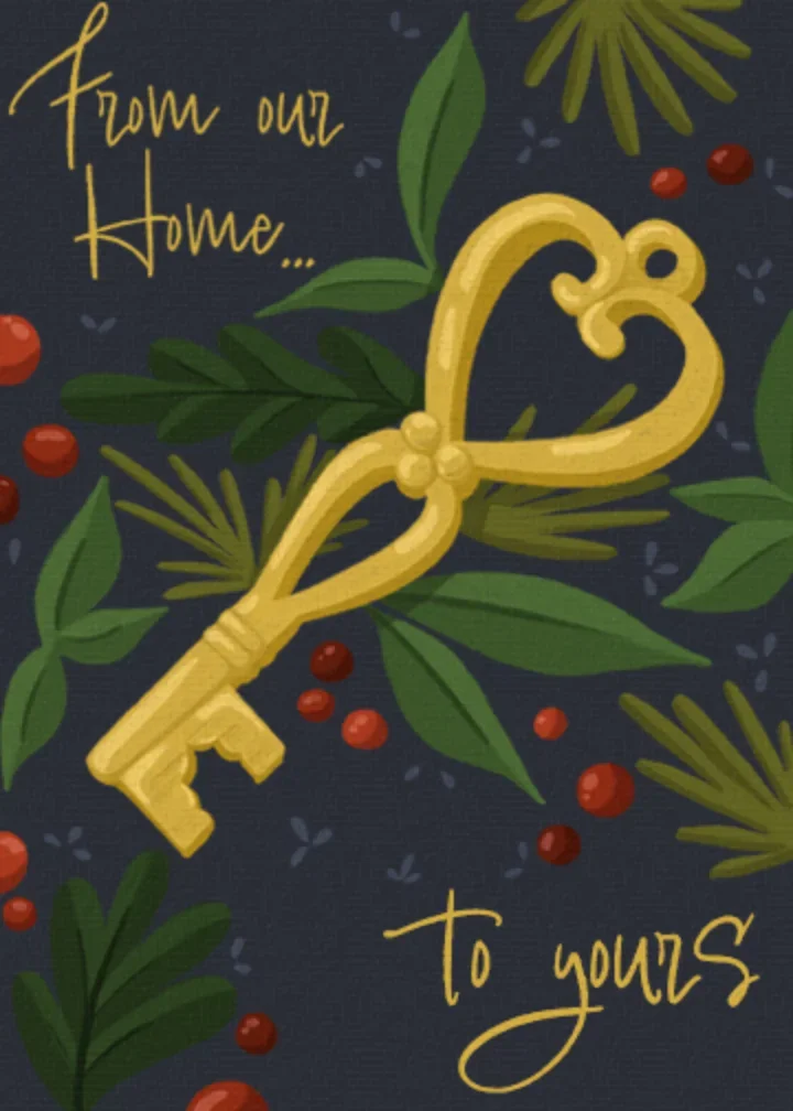 Realtor Holiday card image