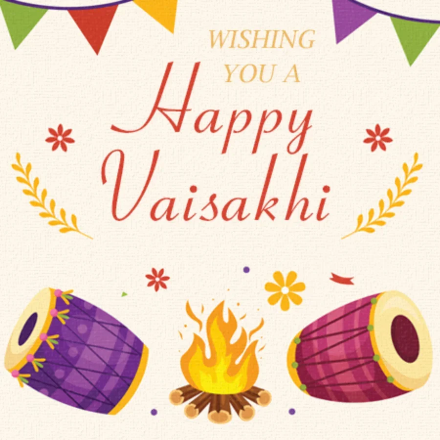 Happy Vaisakhi  card image
