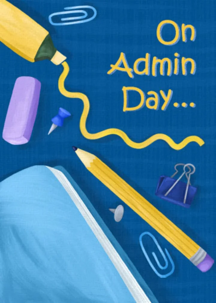 On Admin Day card image