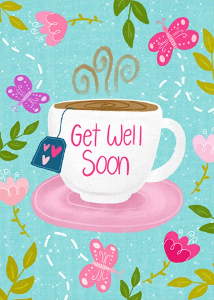 Get Well Tea card image