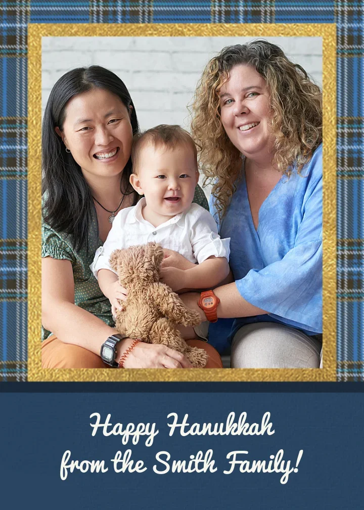 Navy Plaid  card image