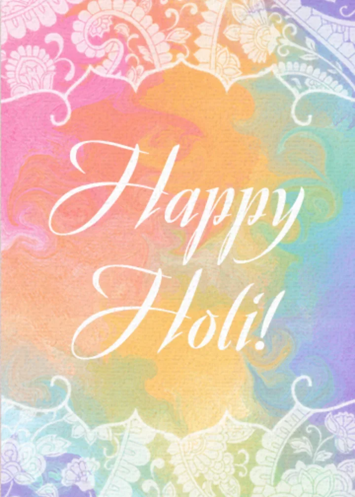 Holi Border card image