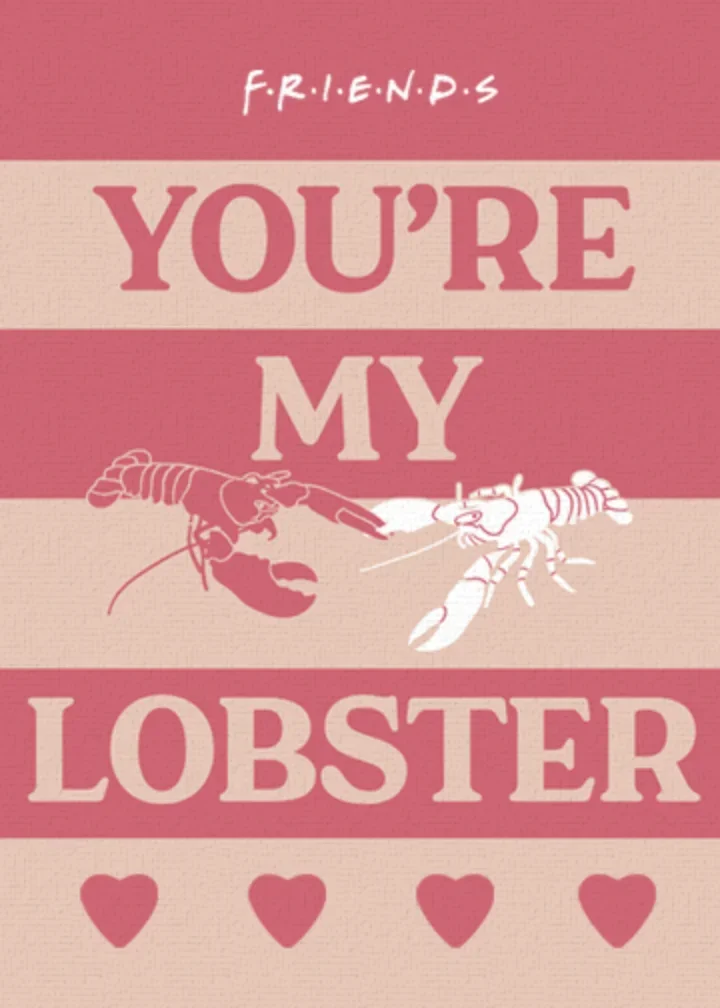 Friends | You're My Love Lobster card image
