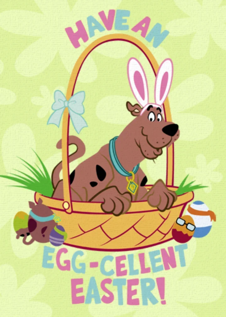 Scooby Doo | Easter card image