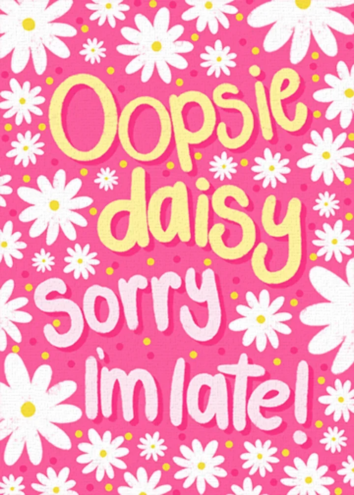 Oopsie Daisy card image