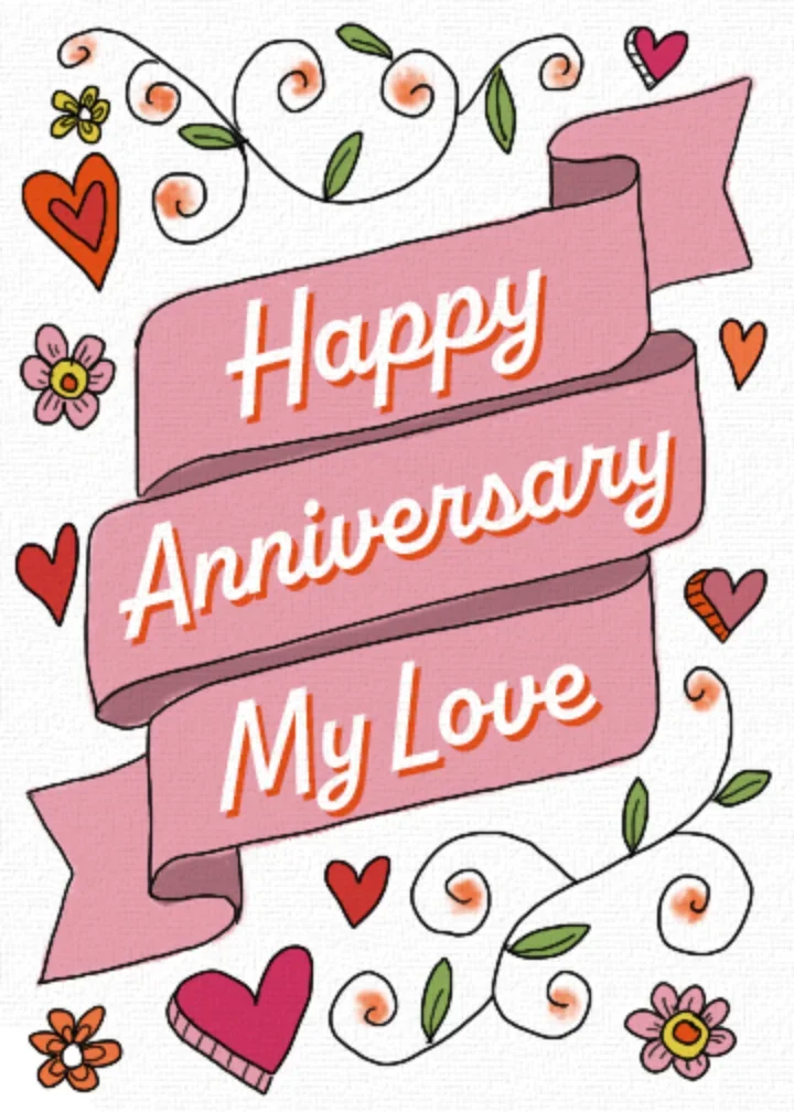 Anniversary Script card image