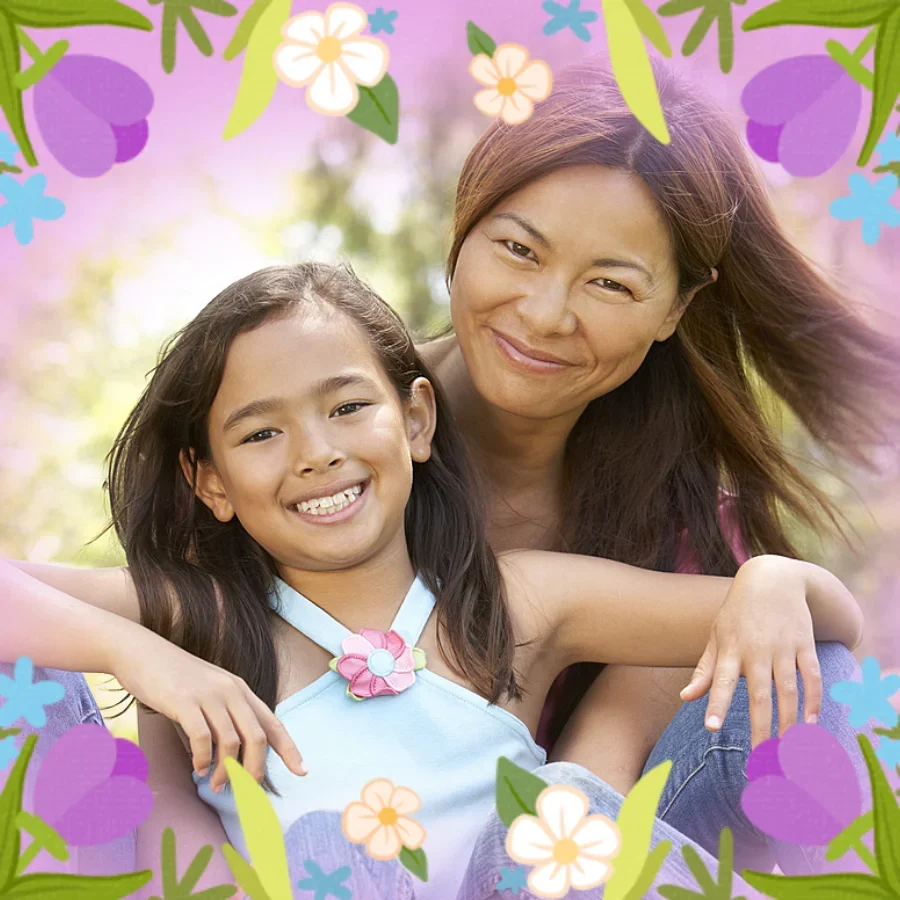 Mother's Day Drawing card image