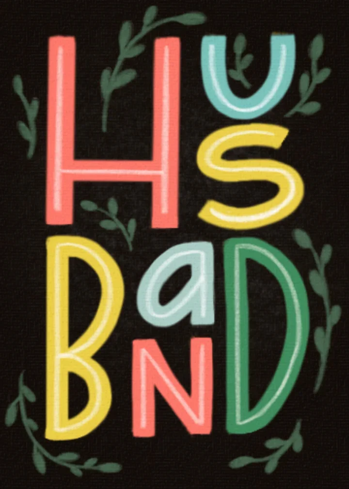 Husband Father's Day card image