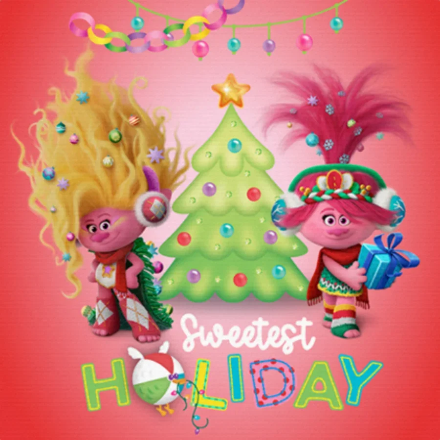Trolls | Holiday Sweetest card image