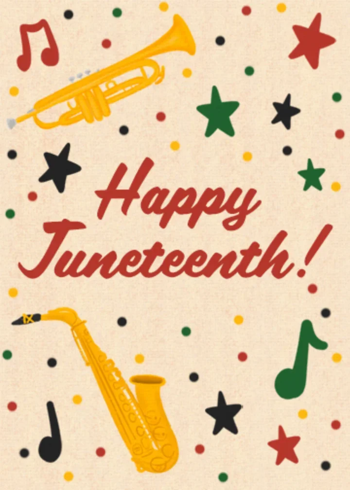 Juneteenth Music card image