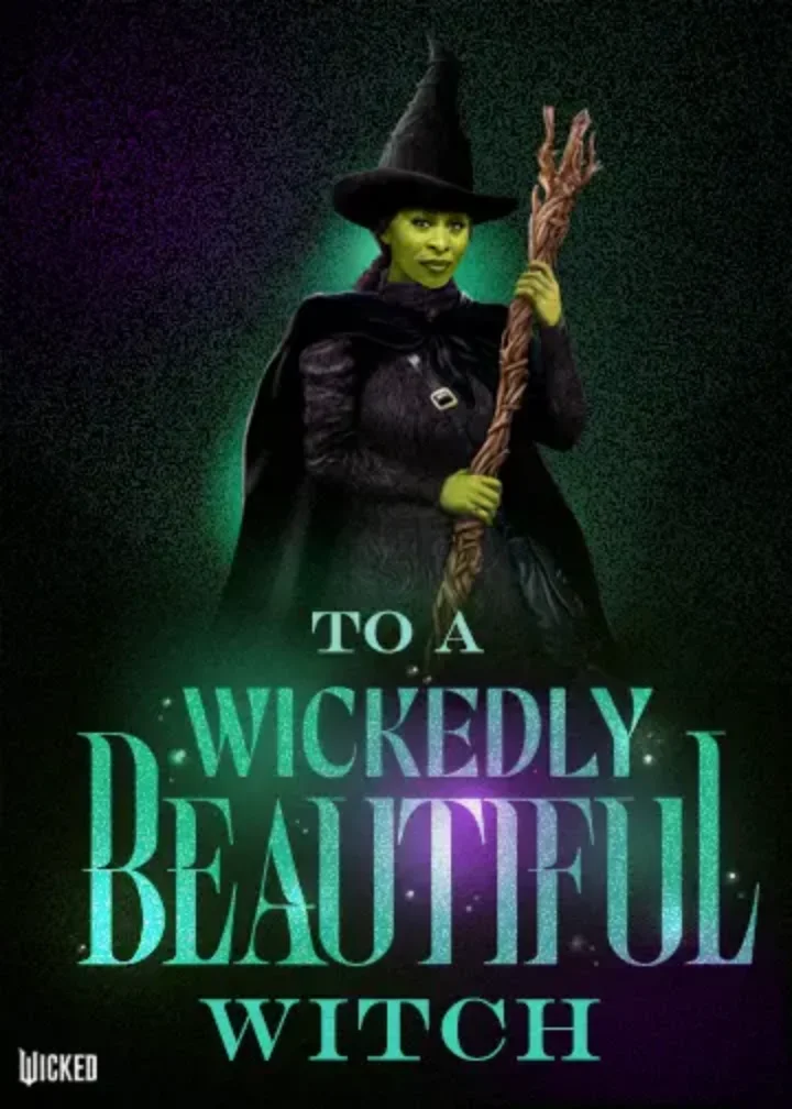 Wicked | Elphaba Happy Birthday card image