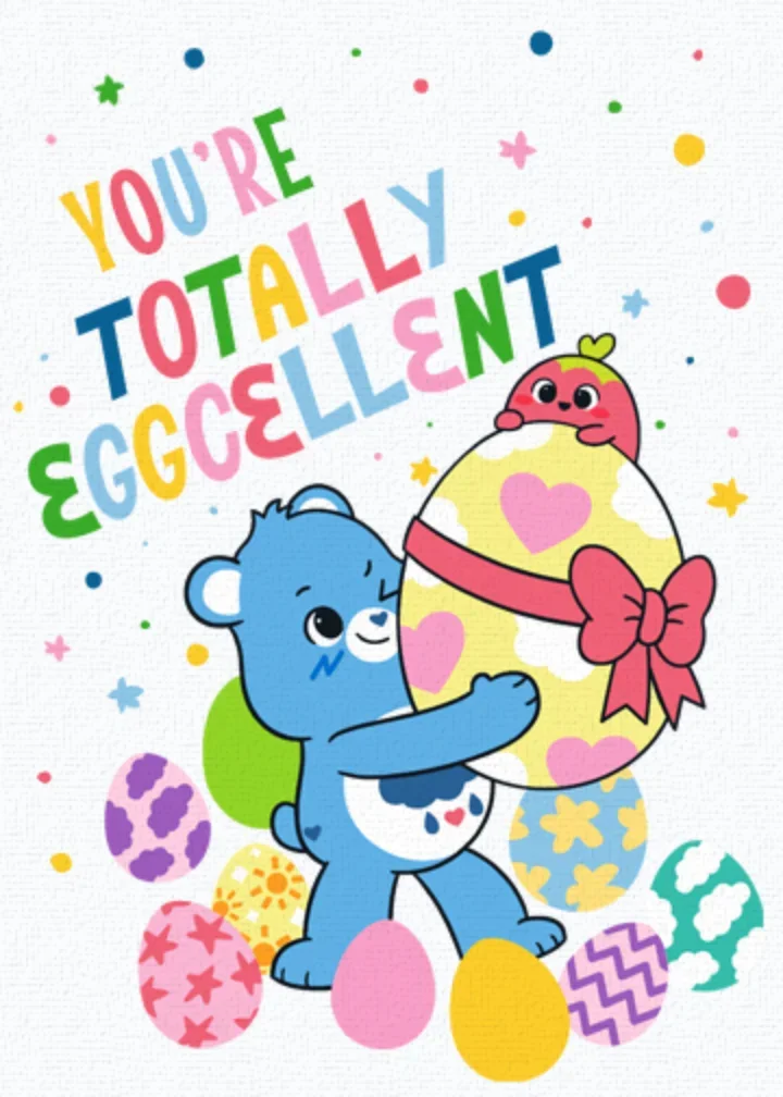 Care Bears | Happy Easter card image