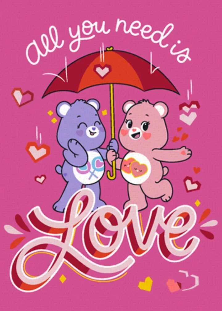 Care Bears | Happy Valentine's Love card image