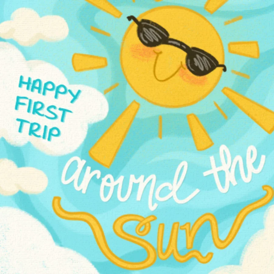 1st Trip Around The Sun card image