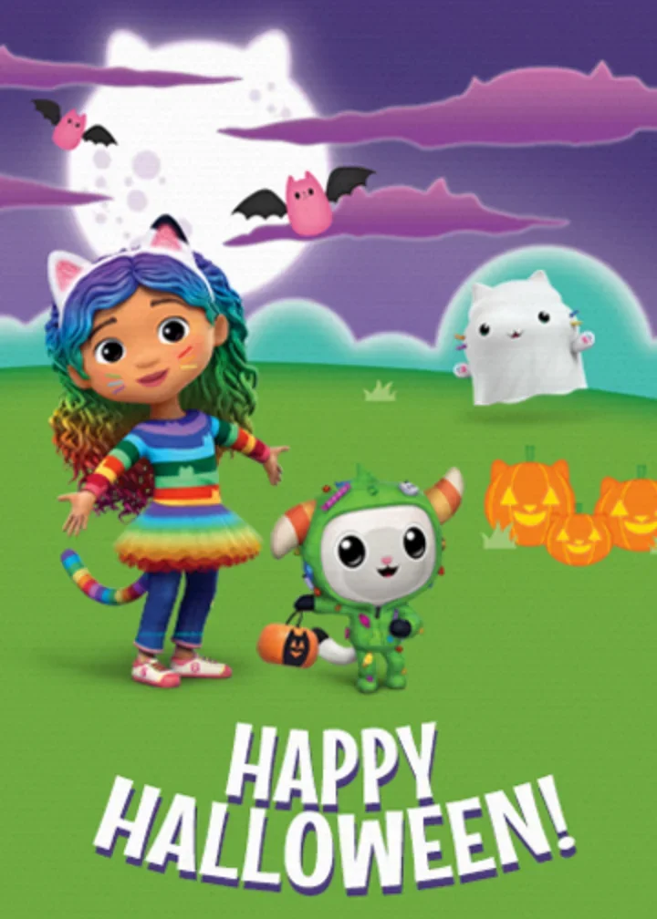Gabby's Dollhouse | Happy Halloween card image