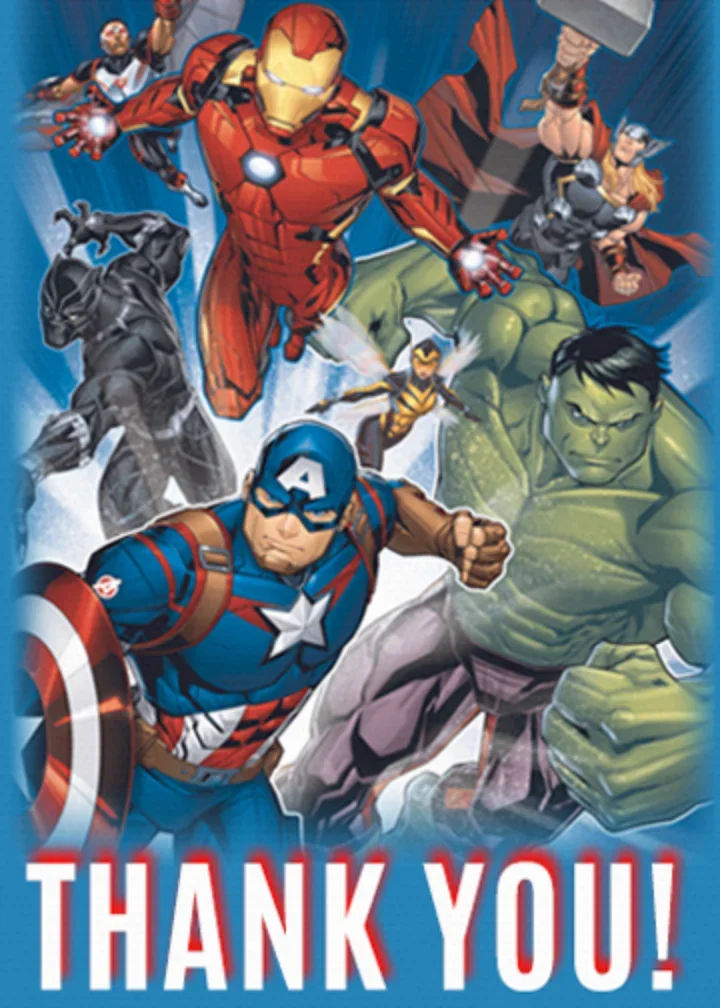 Avengers | Thanks card image
