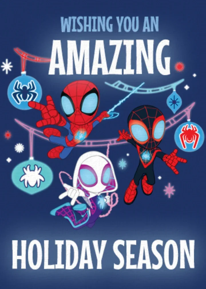 Spidey | Happy Holidays card image