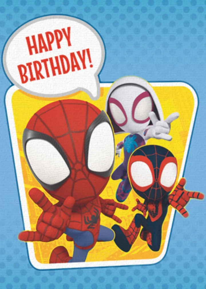 Spidey | Birthday Wishes card image