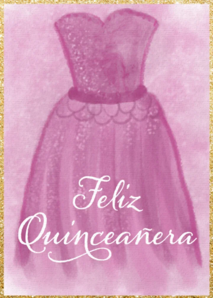 Quinceañera Pink Dress card image