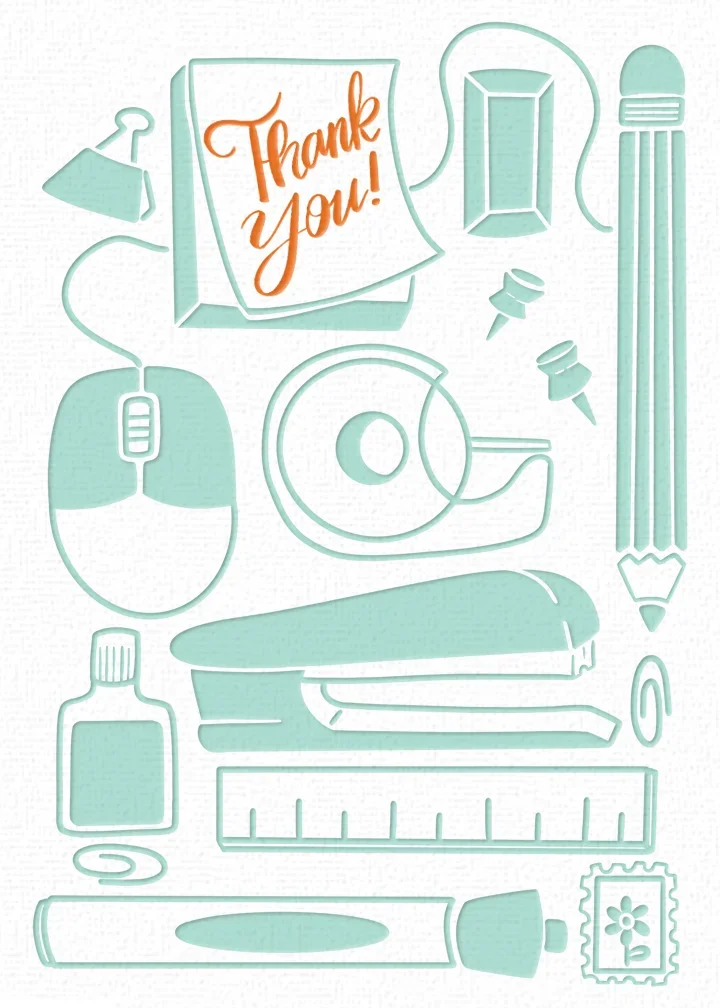 Thank You Supplies card image