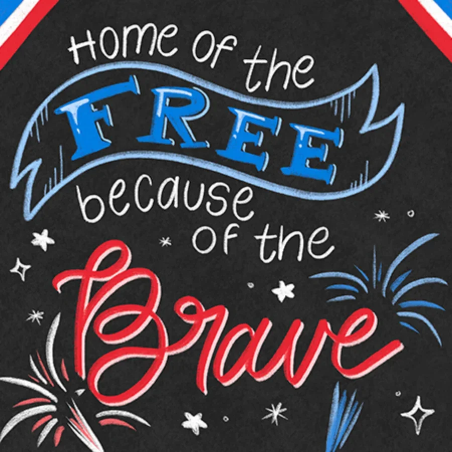 Chalk Freedom card image