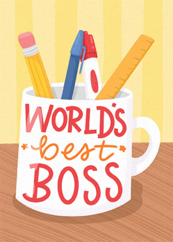 World's Best Boss Mug card image