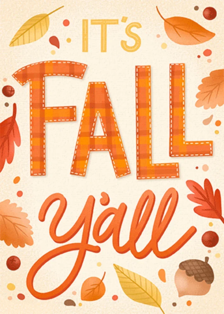 It's Fall Y'all card image