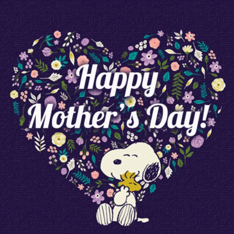 Peanuts | Happy Mother's Day card image