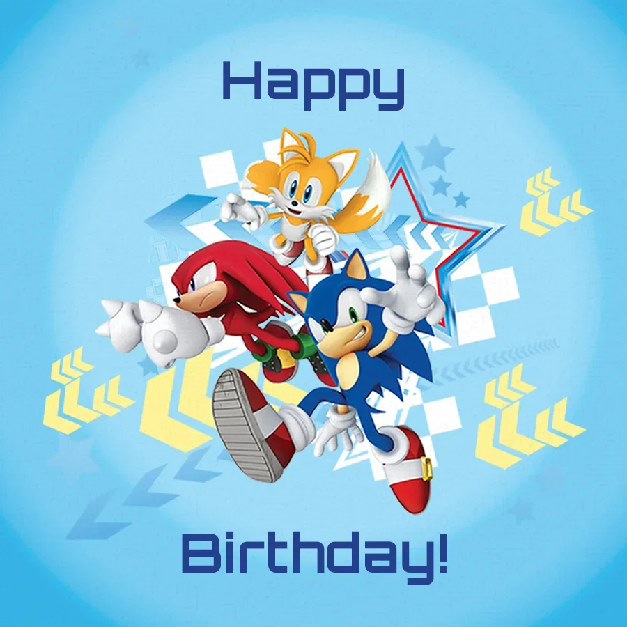 Sonic | Birthday Group card image