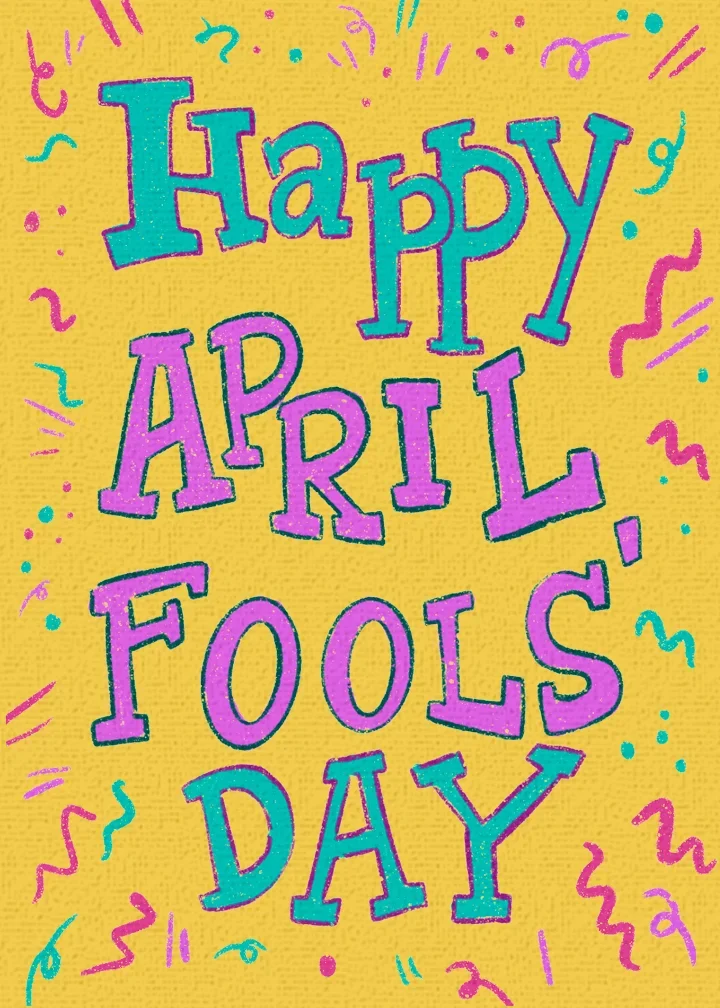 April Fools' Yellow card image