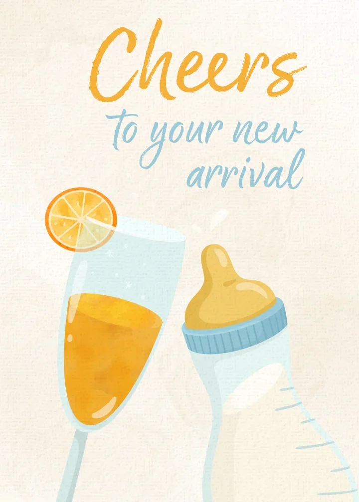 Cheers Baby card image