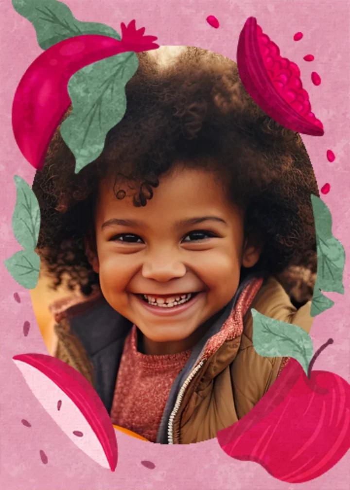 Watercolor Fruit card image